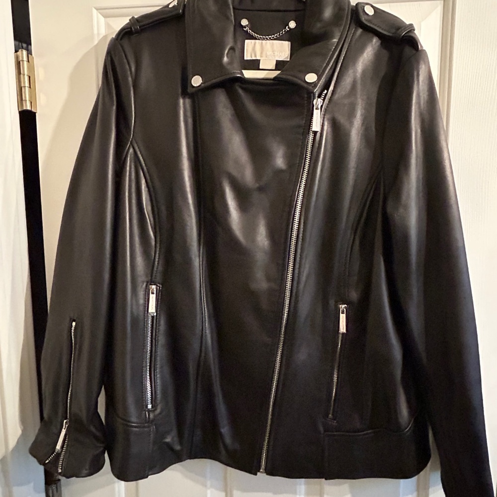 Michael Kors Plus Size Moto Jacket 1X (New w/o tags)